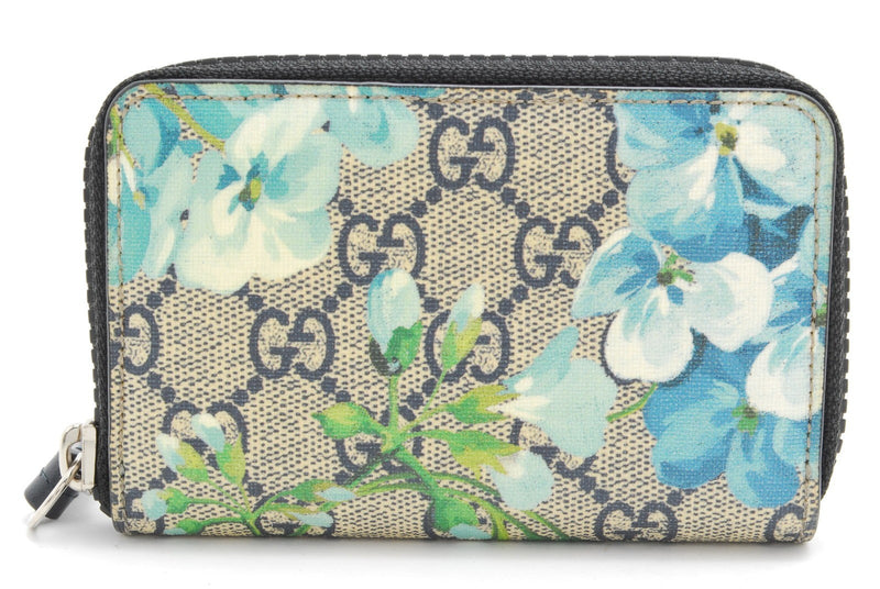 Gucci Blooms Coin Care Case Purse Zip
