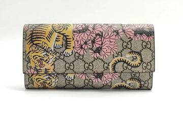 Gucci Tiger Pink Blossom Wallet