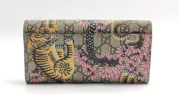 Gucci Tiger Pink Blossom Wallet