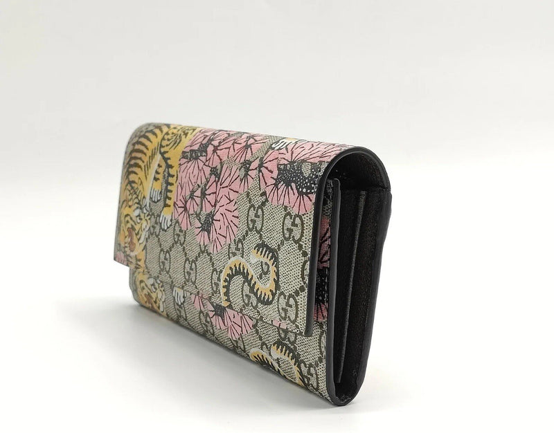 Gucci Tiger Pink Blossom Wallet