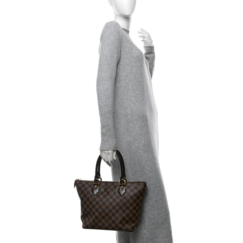 Louis Vuitton Damier Ebene Saleya Pm