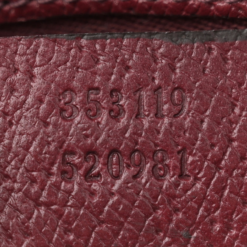 Gucci Small Bree Zippered Tote Red
