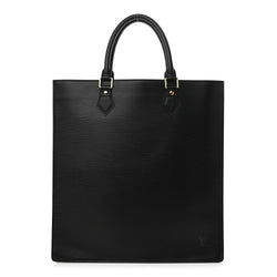 Louis Vuitton Epi Sac Plat Gm Black