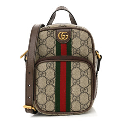 Gucci Gg Supreme Web Mini Ophidia Double