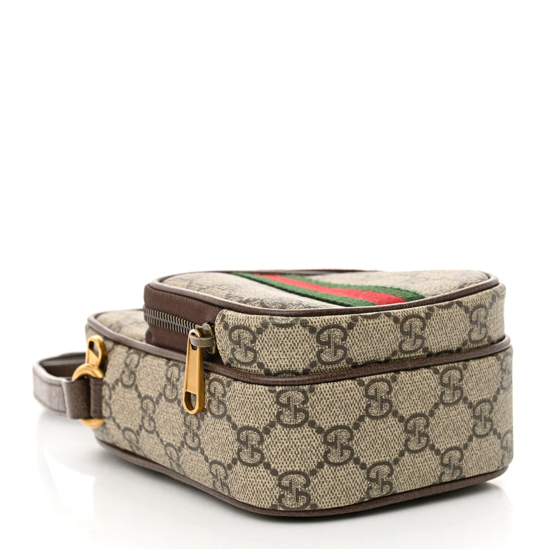Gucci Gg Supreme Web Mini Ophidia Double