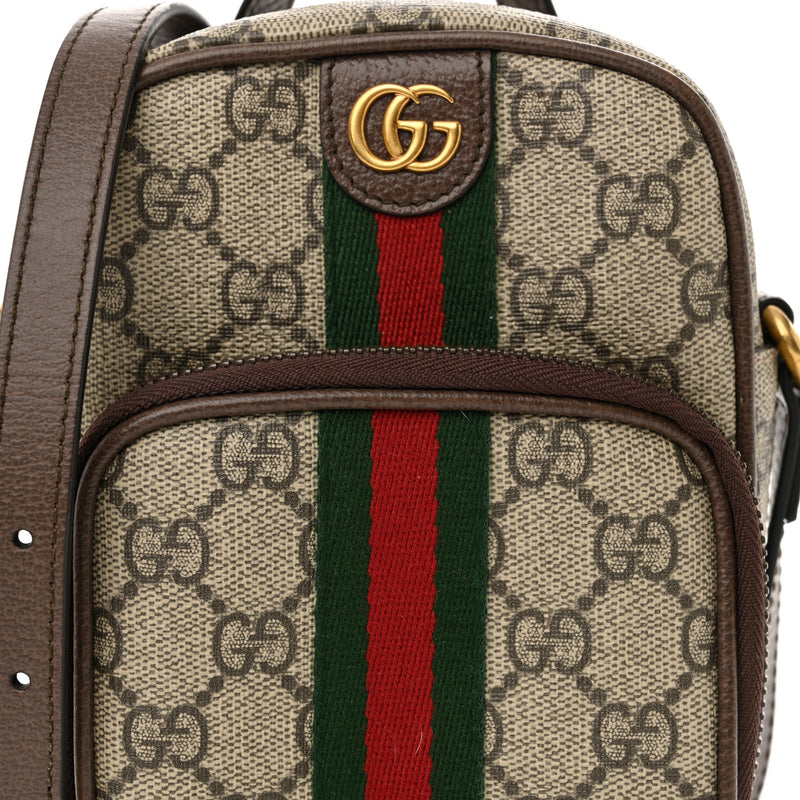 Gucci Gg Supreme Web Mini Ophidia Double