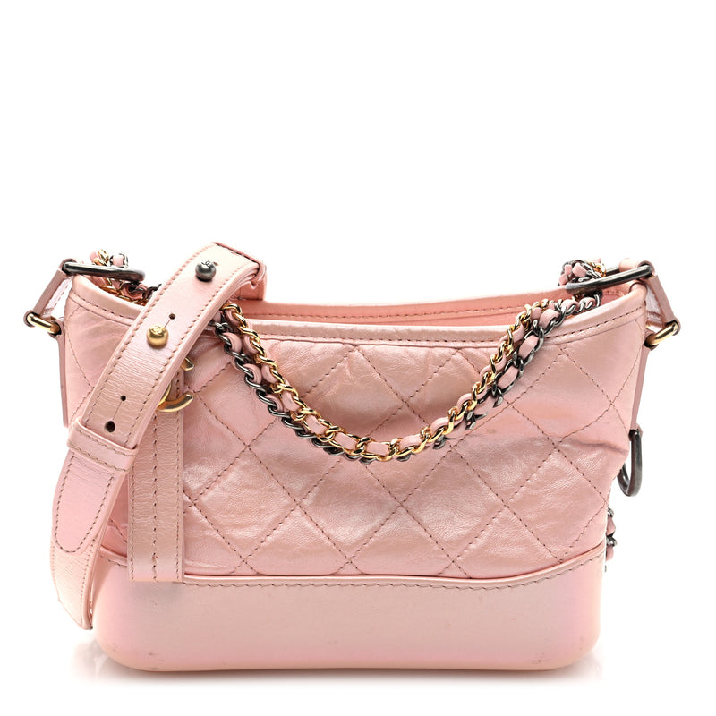 Chanel Iridescent Aged Calfskin Quilted
