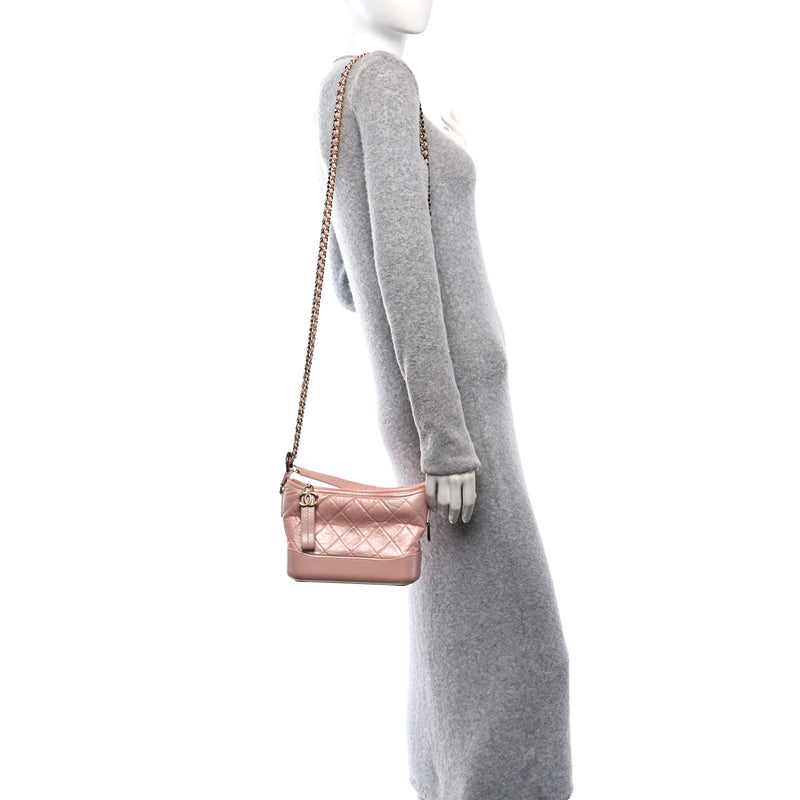 Chanel Iridescent Aged Calfskin Quilted