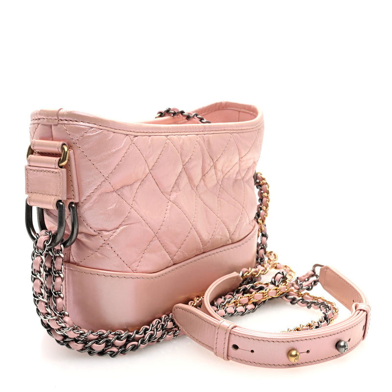 Chanel Iridescent Aged Calfskin Quilted