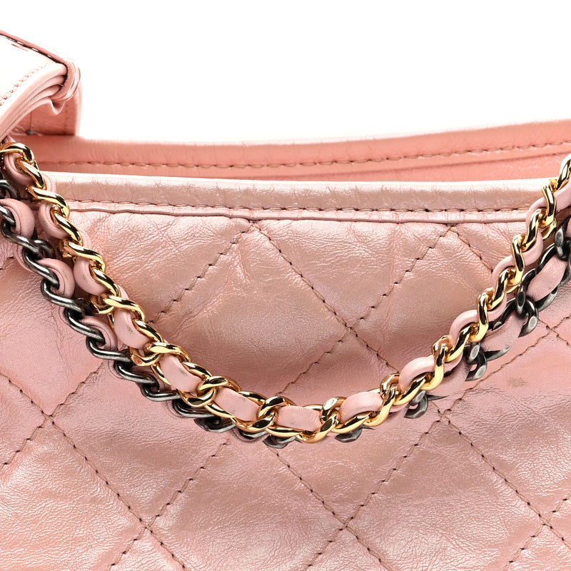 Chanel Iridescent Aged Calfskin Quilted