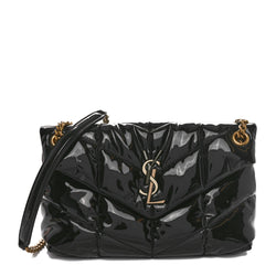 Saint Laurent Patent Quilted Small