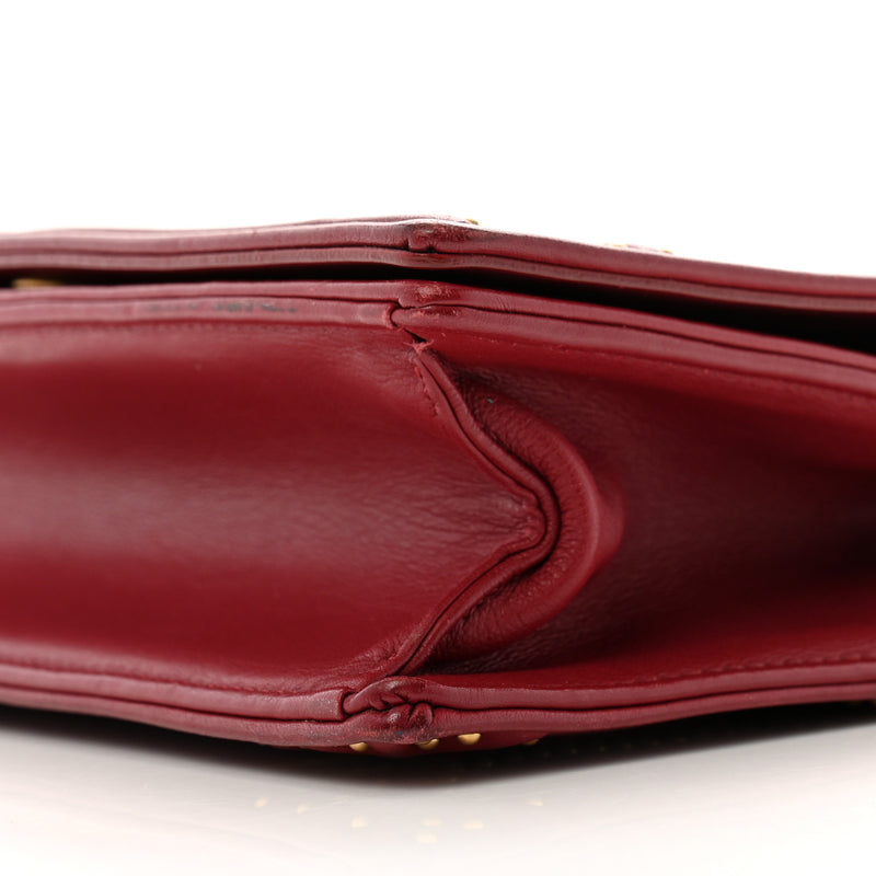 Christian Dior Calfskin Studded Small