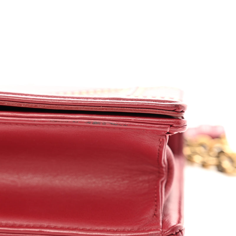 Christian Dior Calfskin Studded Small