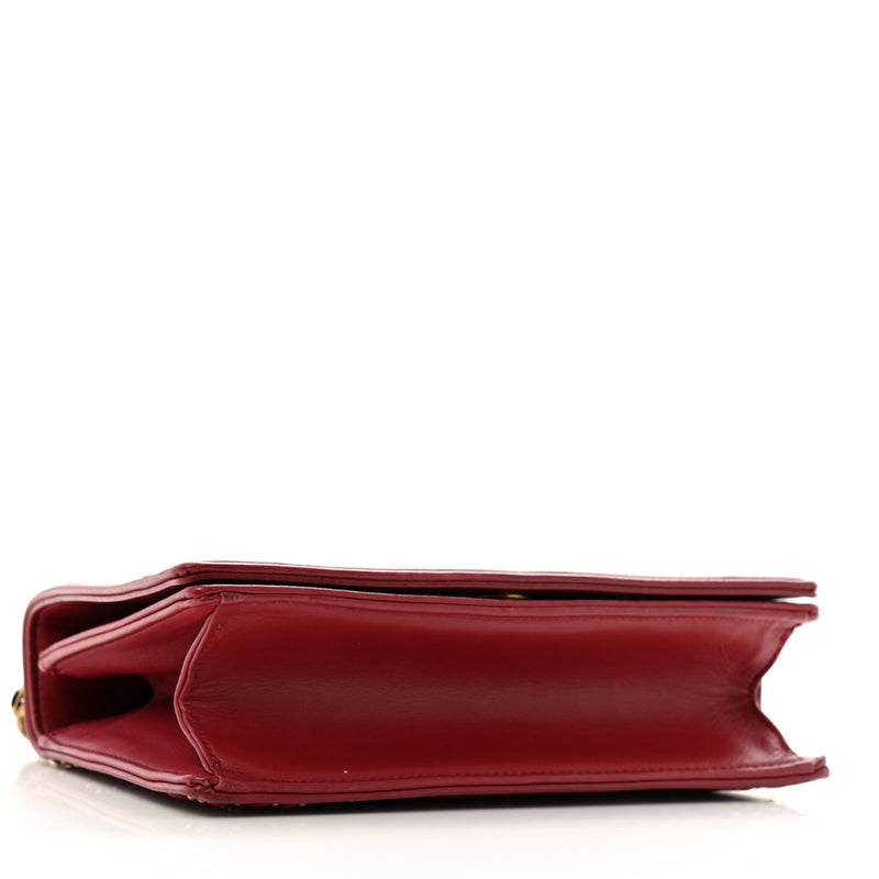 Christian Dior Calfskin Studded Small