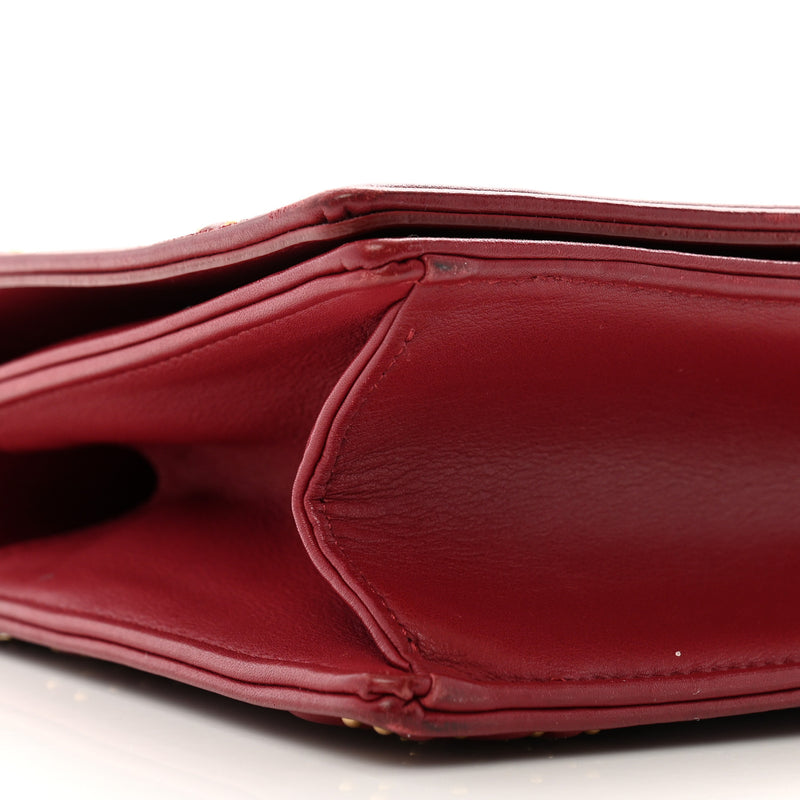 Christian Dior Calfskin Studded Small