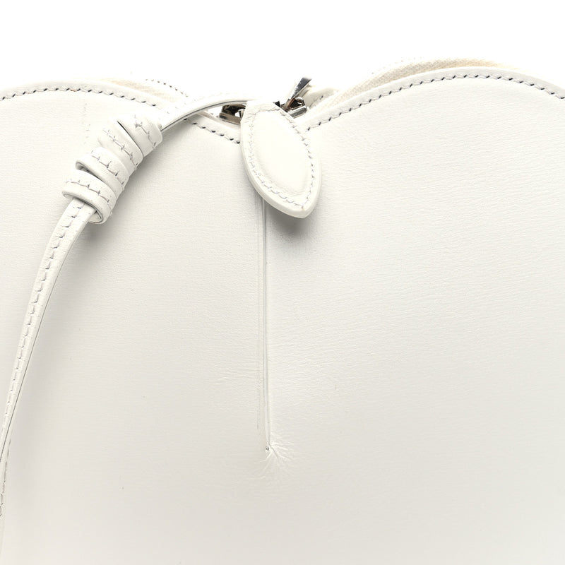 Alaia Lux Calfskin Le Coeur Bag Lacquer