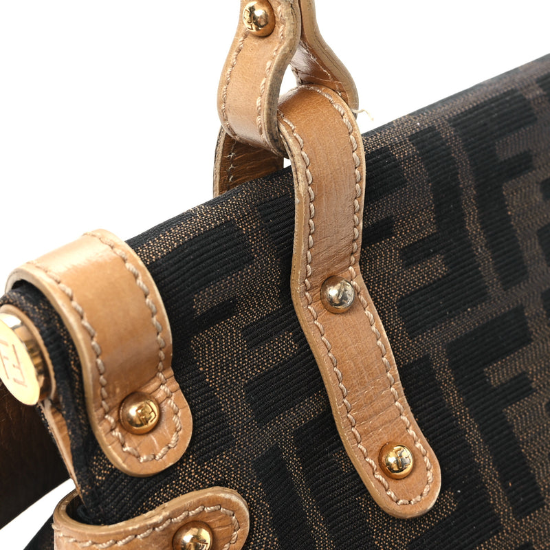 Fendi Zucca Medium Magic Bag Tobacco