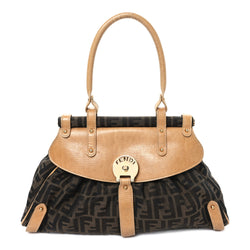 Fendi Zucca Medium Magic Bag Tobacco