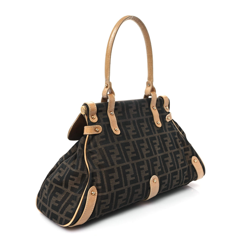 Fendi Zucca Medium Magic Bag Tobacco