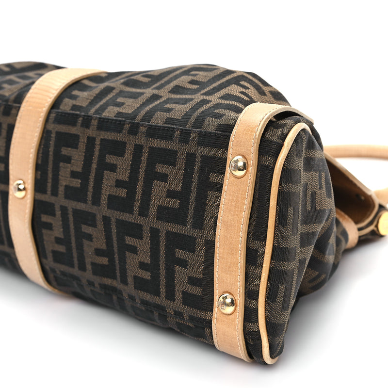 Fendi Zucca Medium Magic Bag Tobacco