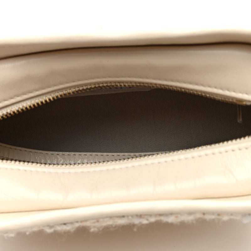 Chanel Tweed Calfskin Quilted Small