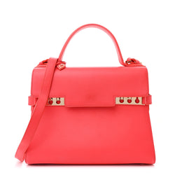 Delvaux Calfskin Mm Tempete Satchel
