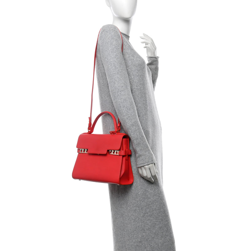 Delvaux Calfskin Mm Tempete Satchel