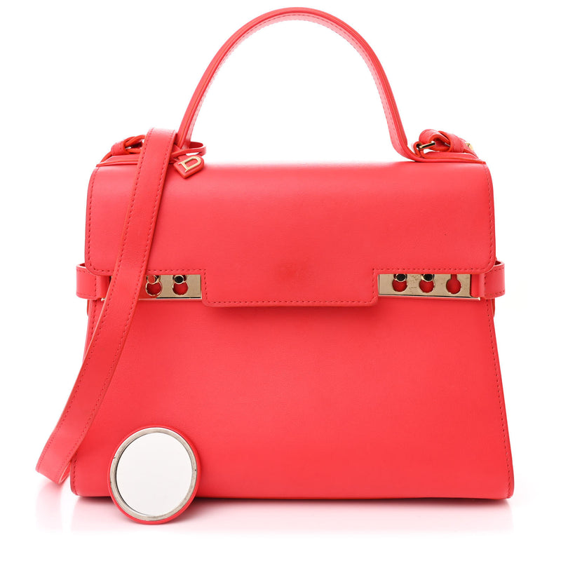 Delvaux Calfskin Mm Tempete Satchel