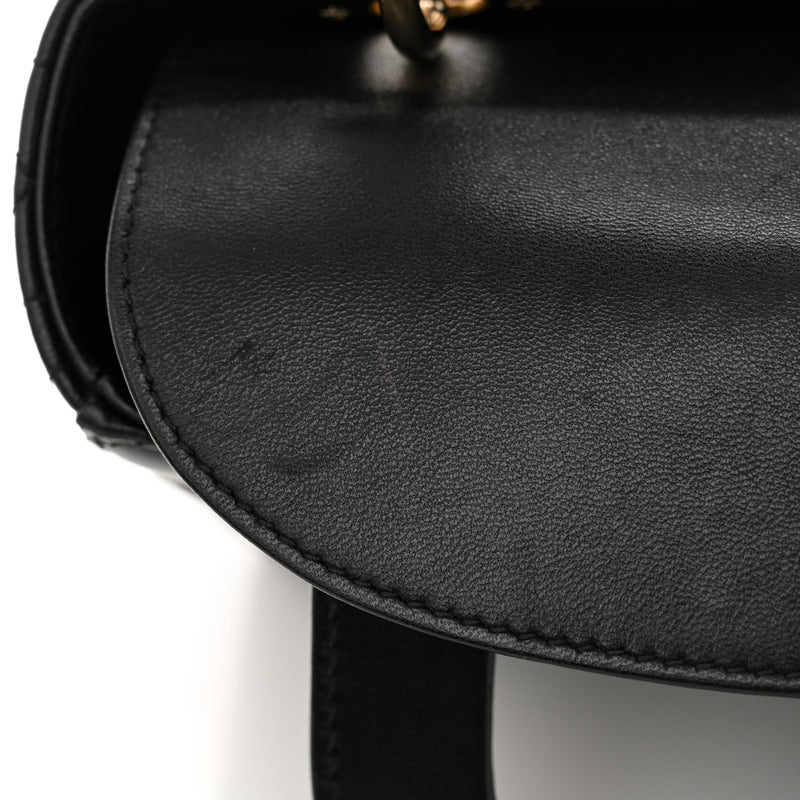 Christian Dior Lambskin Cannage Small My