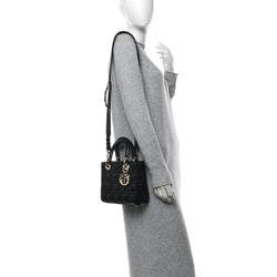 Christian Dior Lambskin Cannage Small My