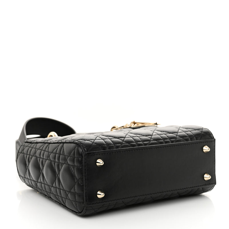Christian Dior Lambskin Cannage Small My