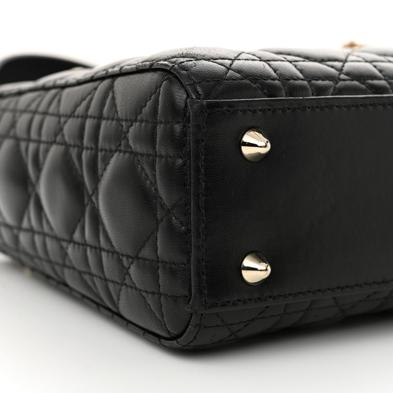 Christian Dior Lambskin Cannage Small My