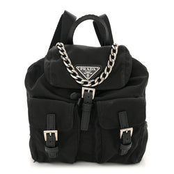 Prada Nylon Vela Mini Crossbody Backpack