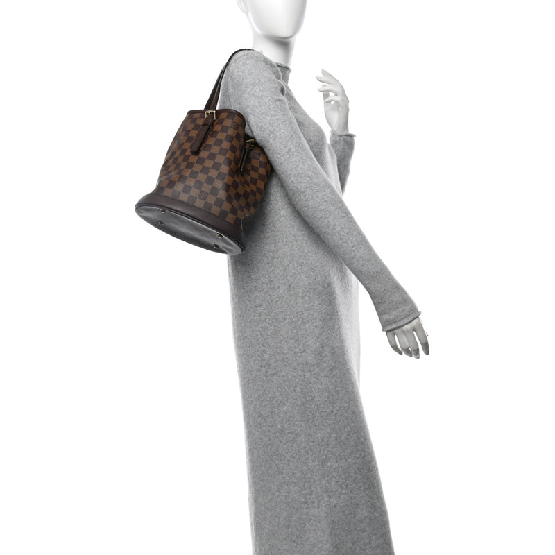 Louis Vuitton Damier Ebene Marais Bucket