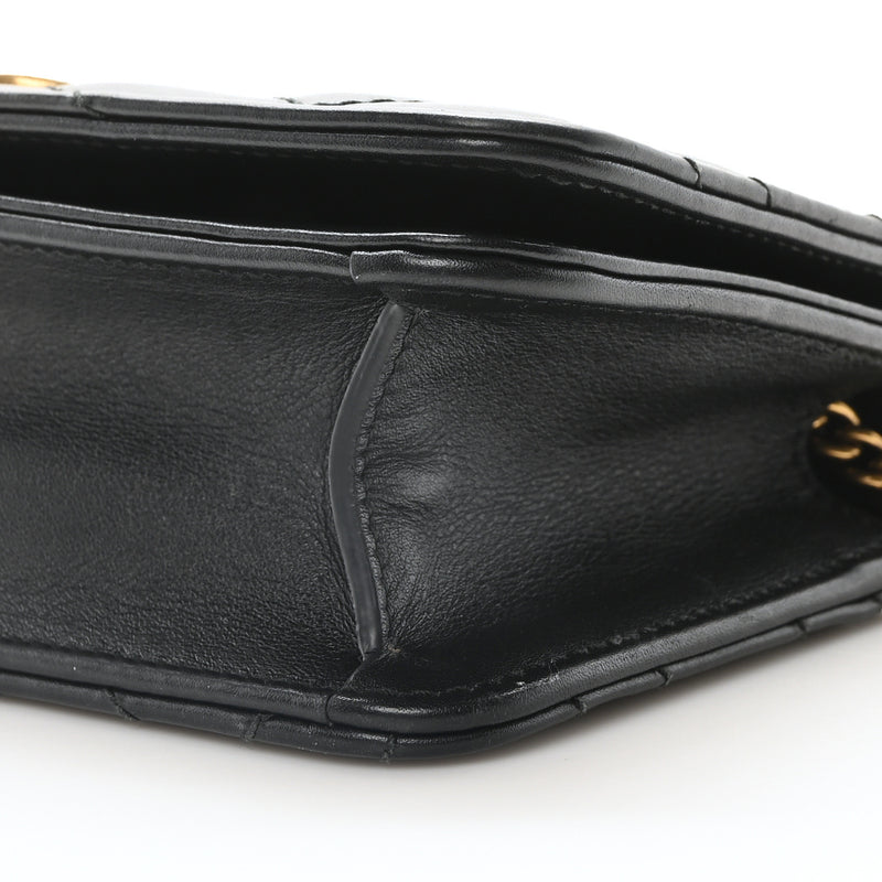 Gucci Calfskin Matelasse Gg Marmont Mini