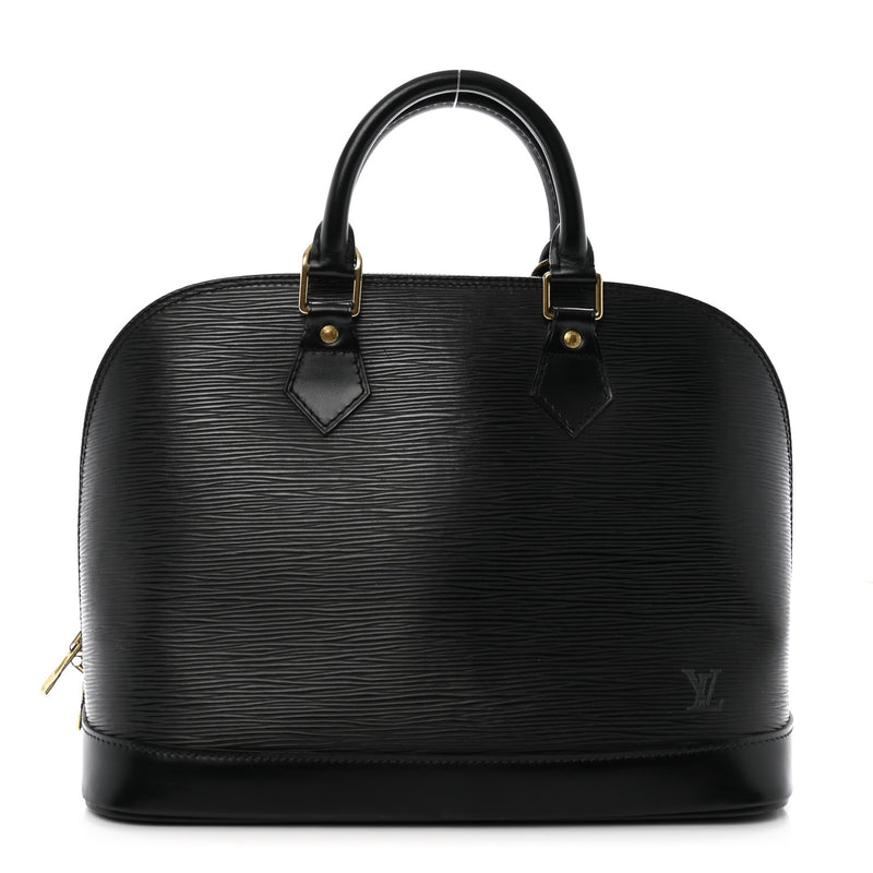 Louis Vuitton Epi Alma Pm Black