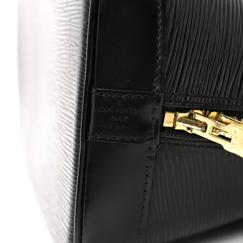 Louis Vuitton Epi Alma Pm Black