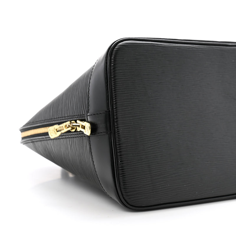 Louis Vuitton Epi Alma Pm Black
