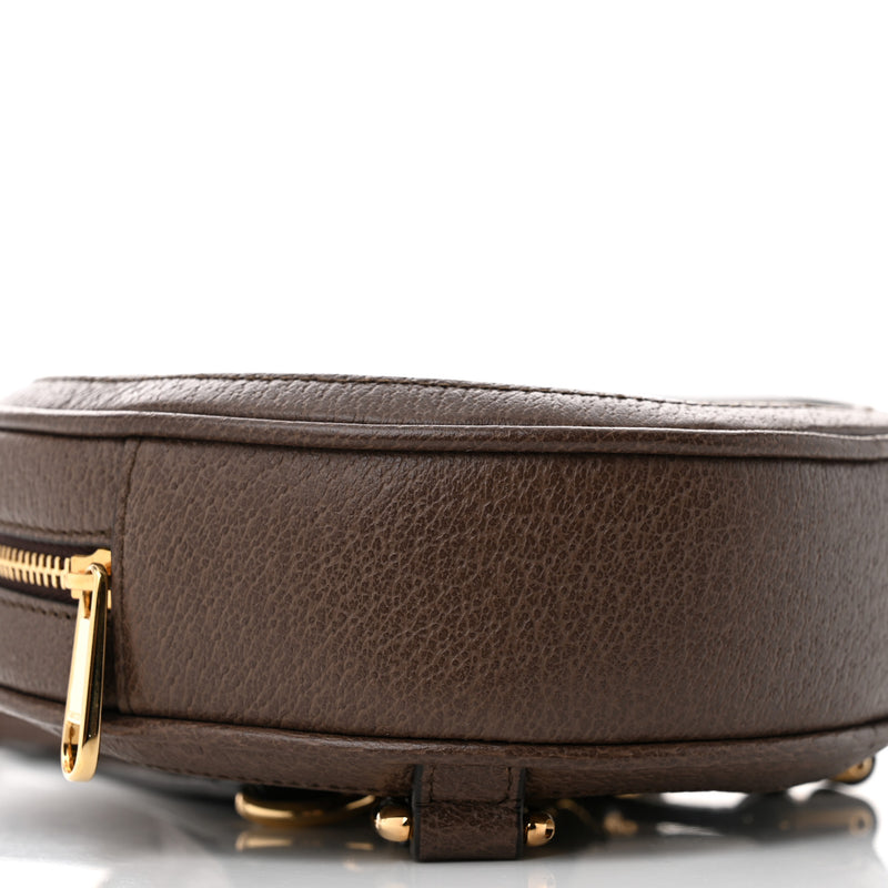 Gucci Gg Supreme Web Mini Ophidia Round