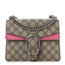Gucci Gg Supreme Mini Dionysus Shoulder