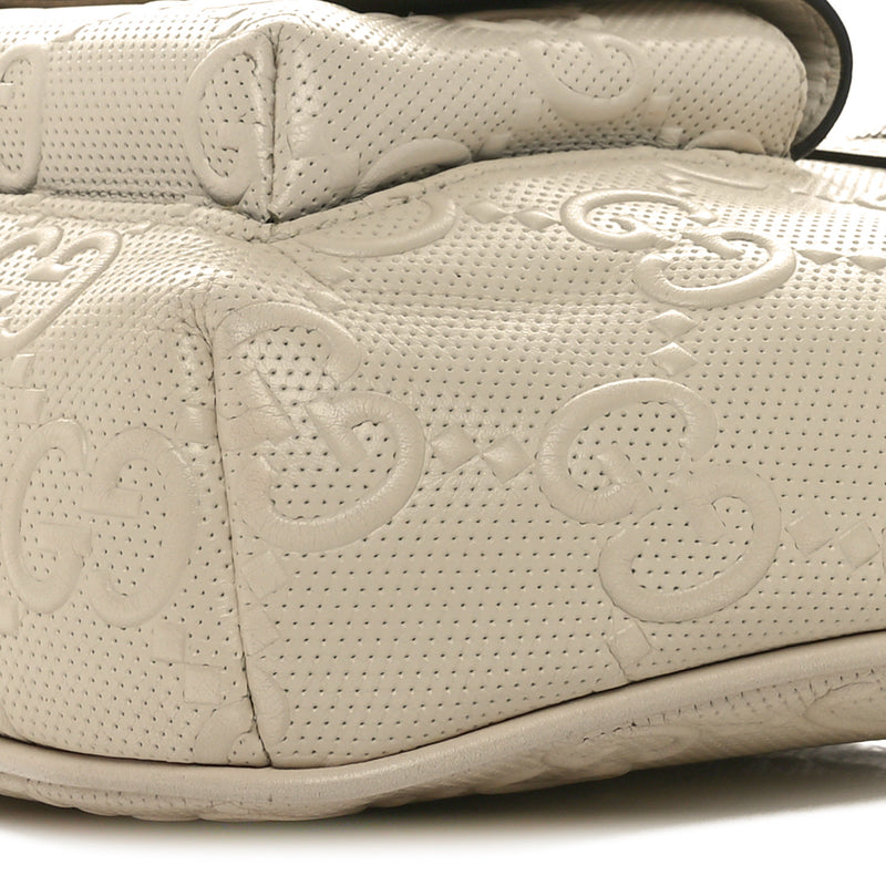 Gucci Calfskin Gg Tennis Embossed Pocket