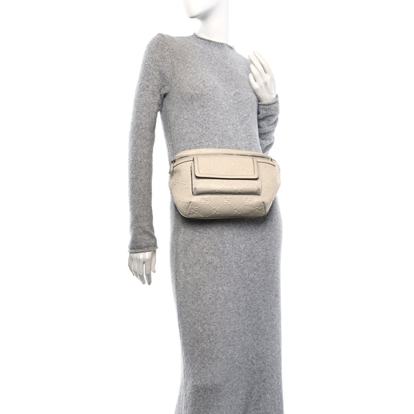 Gucci Calfskin Gg Tennis Embossed Pocket