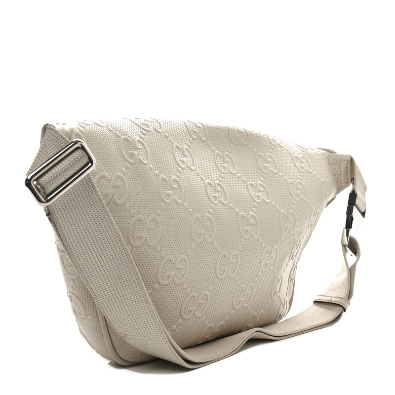 Gucci Calfskin Gg Tennis Embossed Pocket
