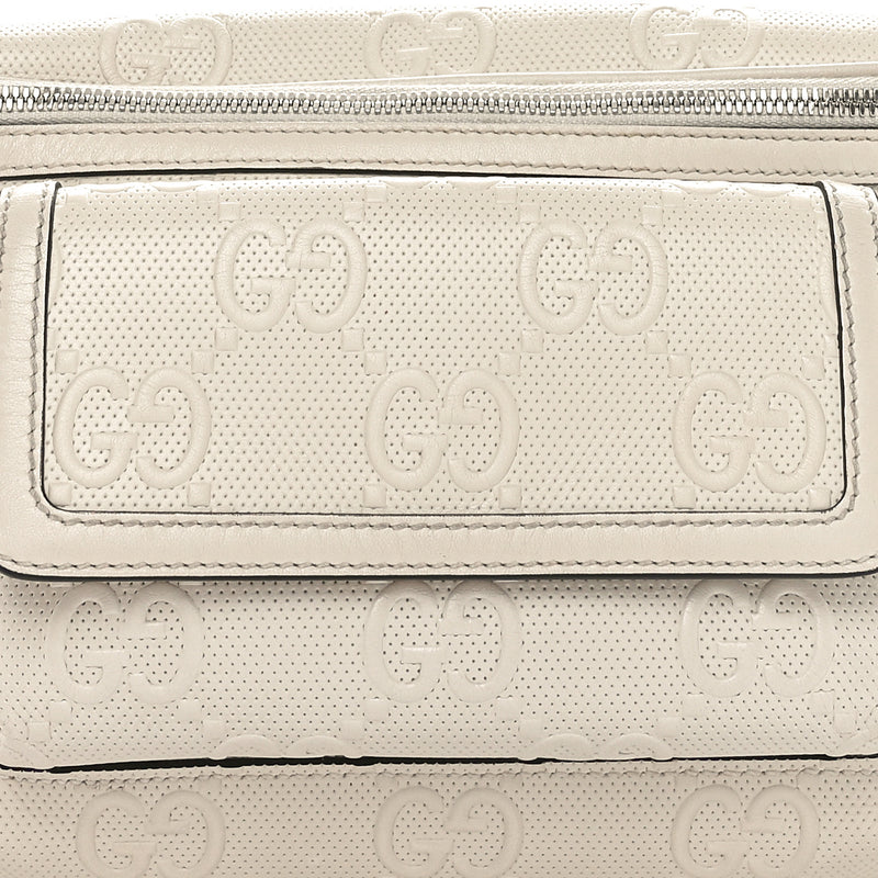 Gucci Calfskin Gg Tennis Embossed Pocket