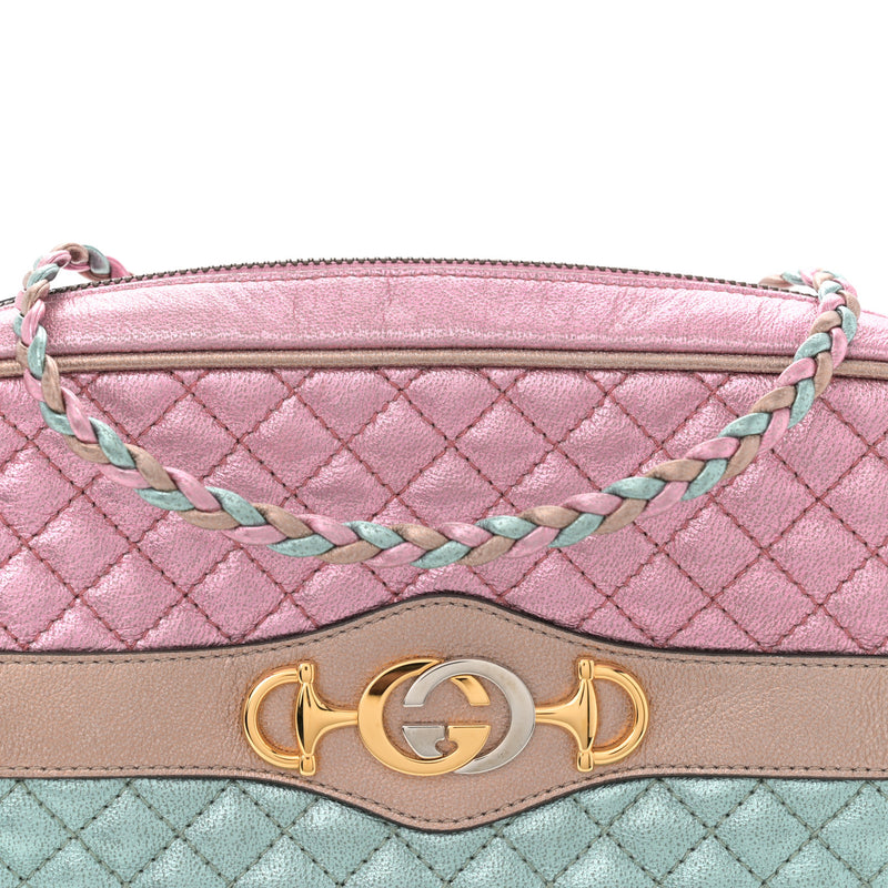 Gucci Laminated Nappa Trapuntata Small