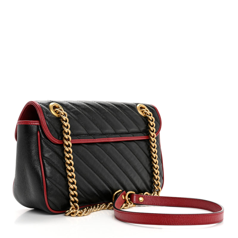 Gucci Vintage Effect Calfskin Matelasse