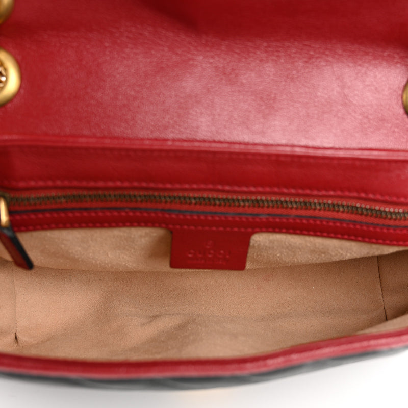 Gucci Vintage Effect Calfskin Matelasse