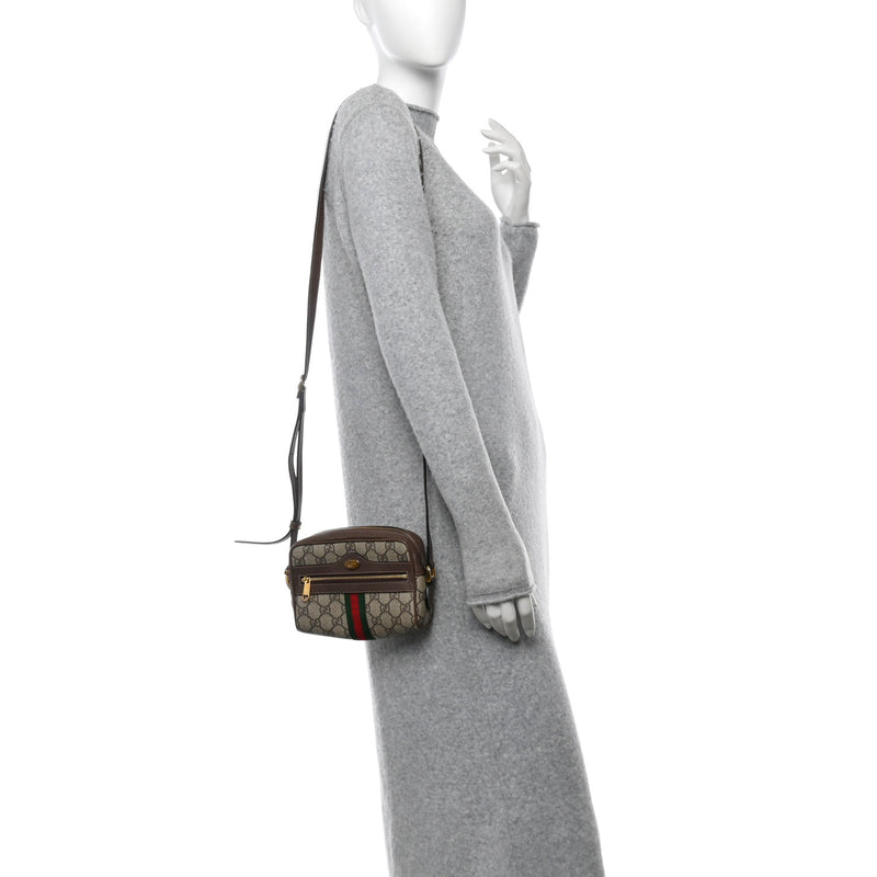 Gucci Gg Supreme Web Mini Ophidia