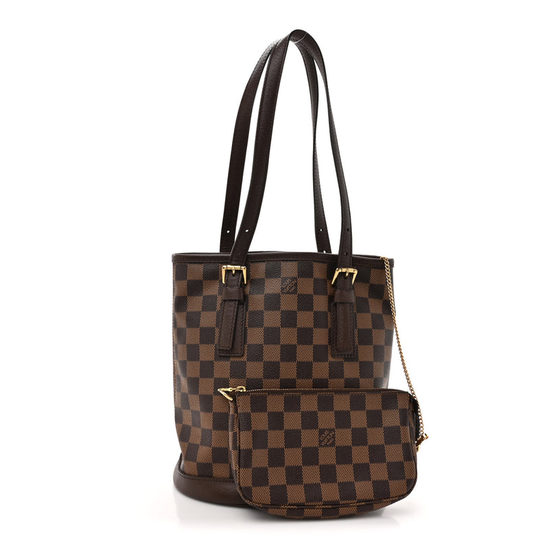 Louis Vuitton Damier Ebene Marais Bucket