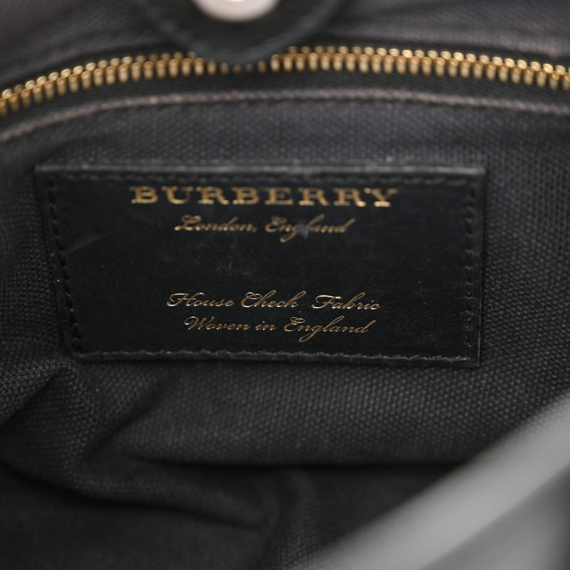 Burberry Derby Calfskin House Check Baby
